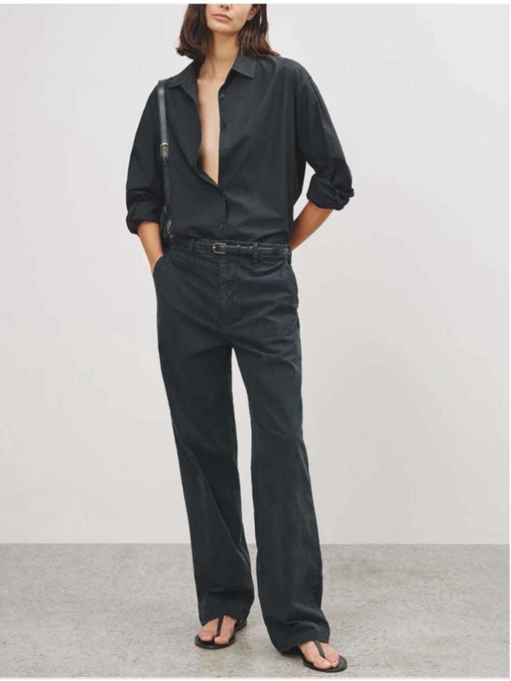 Nili Lotan Navy Eliot Boy Pants size 4 BNWT